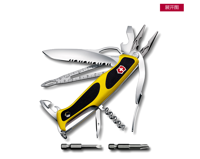 Victorinox Swiss Army Knife New Knight - Ocean Knight 130mm Trung sĩ dao ngoài trời đa năng dao xếp đa năng victorinox