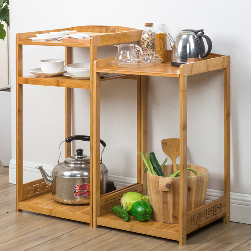 Nanzhu Chess Board Room Tea Water Rack Tea Water Table machine Table tea table solid wood tea tea edge Several cabinet shelf shelves