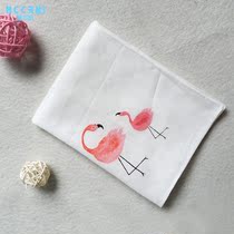 Baby saliva towel baby feeding towel newborn products Combed Cotton Yarn wash face small towel handkerchief square towel