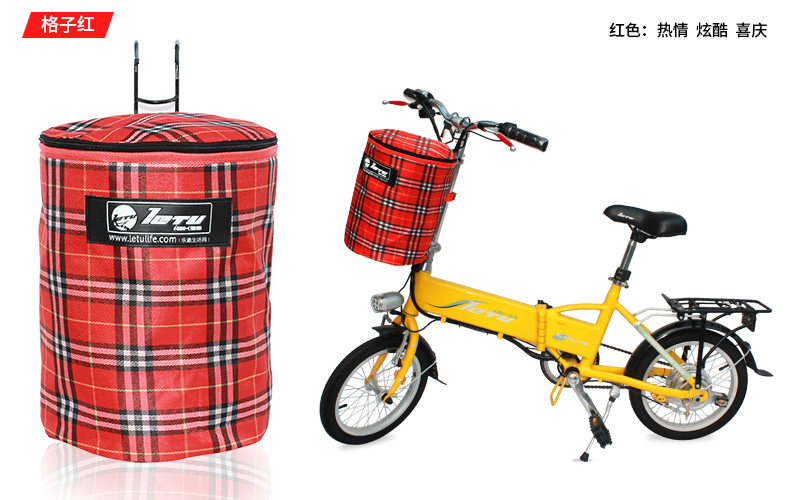 Panier pour vélo LOCCO en toile - Ref 2257650 Image 12