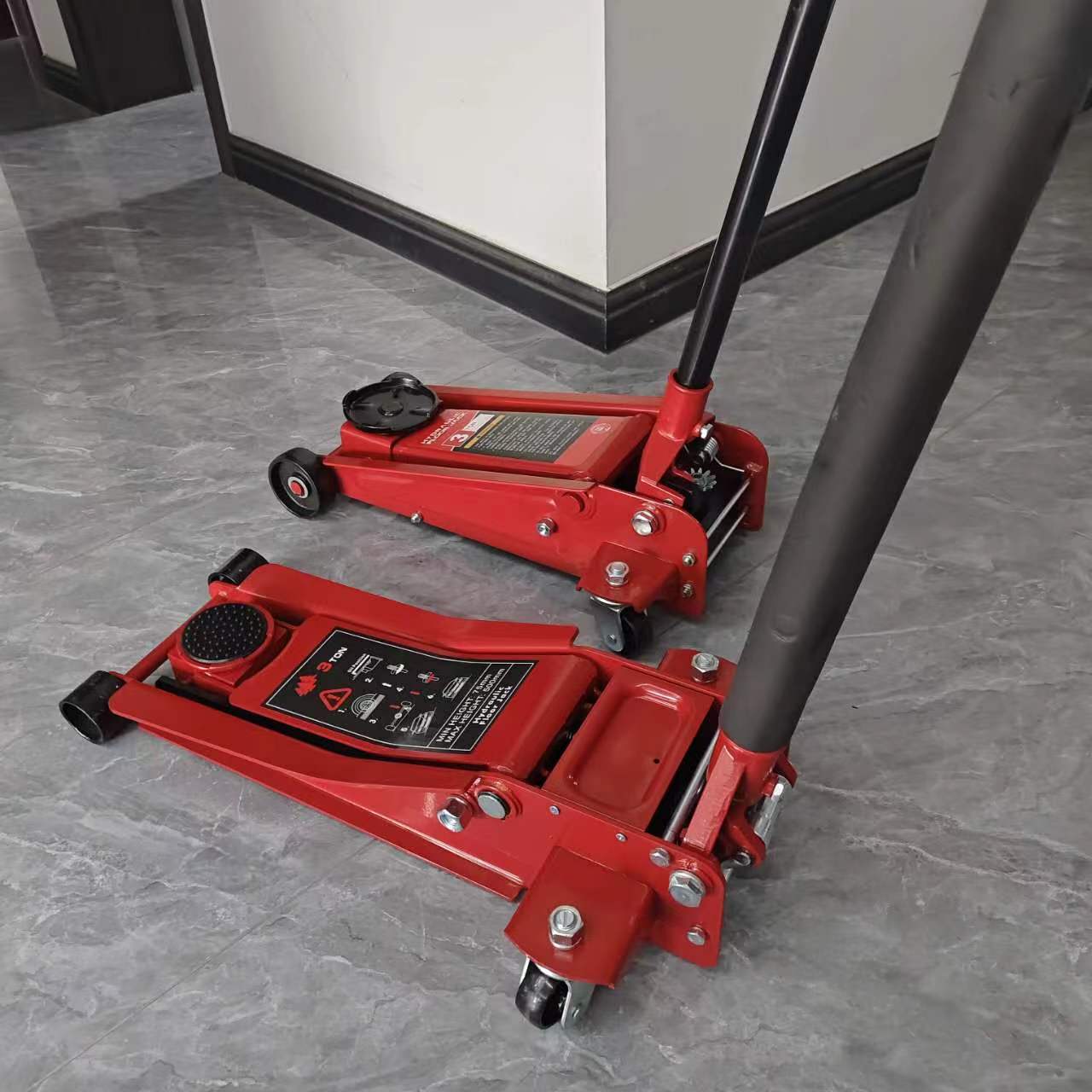 Horizontal 3 ton single pump double pump jack car car car hydraulic 2T3T manual vehicle tire changer