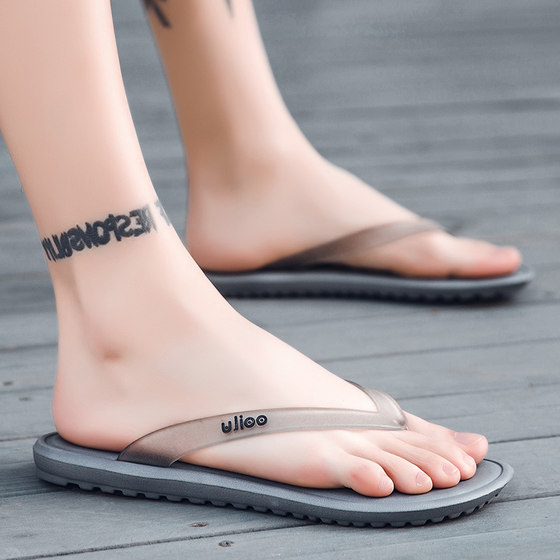 2025新款人字拖男潮夏季外穿防滑耐磨凉鞋夹脚男士越南沙滩凉拖鞋