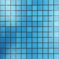 Павлин синий 25 синий монохром