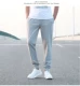 Mùa thu nam và mùa đông cộng với quần nhung thể thao dày cộng với phân bón XL mùa hè mỏng phần quần lỏng nam quần âu nam đẹp