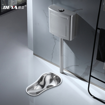 Toilet squatting pan Squatting Pit Style 304 Stainless Steel Large Toilet Public Toilet Squat Pit squat Toilet Bar