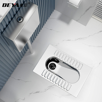 304 stainless steel squatting toilet squatting pit public toilet squat late School prison guard squatting toilet water tank