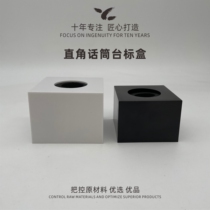 Microphone Desk Label Box McLabel Box ABS Microphone Logos Box Mcclip McPeuge Shelf Microphone Box Spot Nude Box