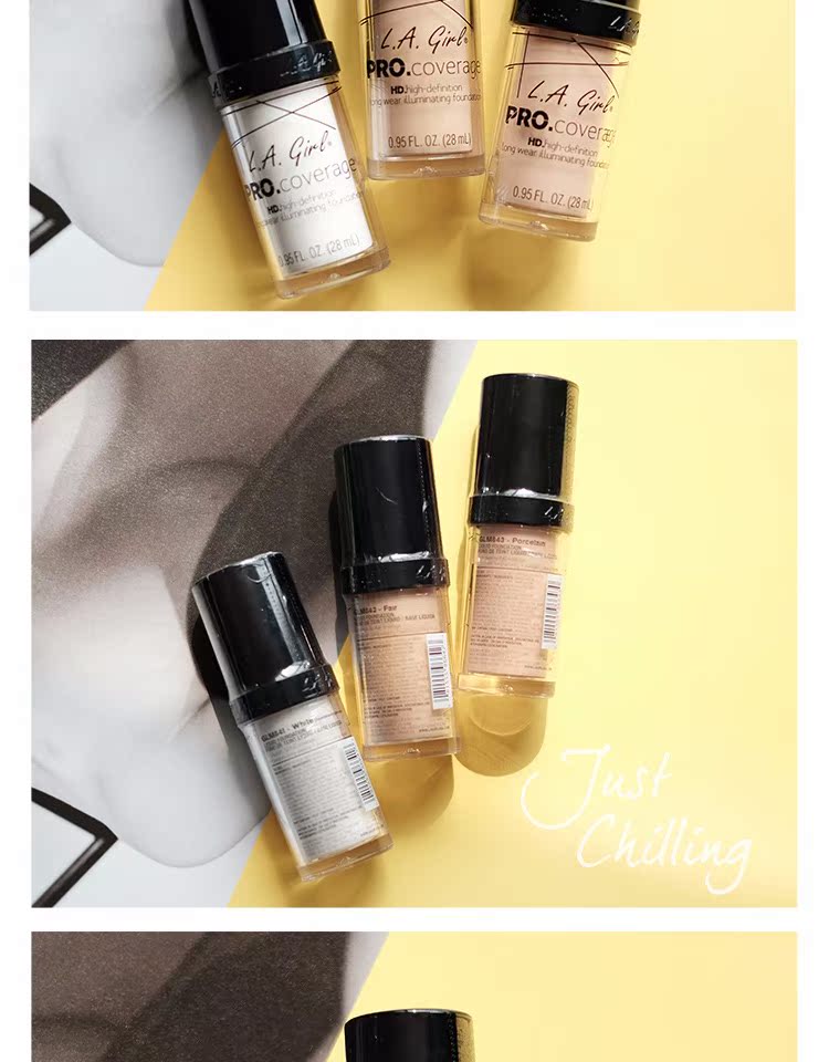 Simon Chilling L.A.Girl Los Angeles Girl HD Kem che khuyết điểm lâu dài - Nền tảng chất lỏng / Stick Foundation dior forever
