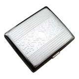 Мужской металлический портативный ультратонкий креативный портсигар, подарок на день рождения