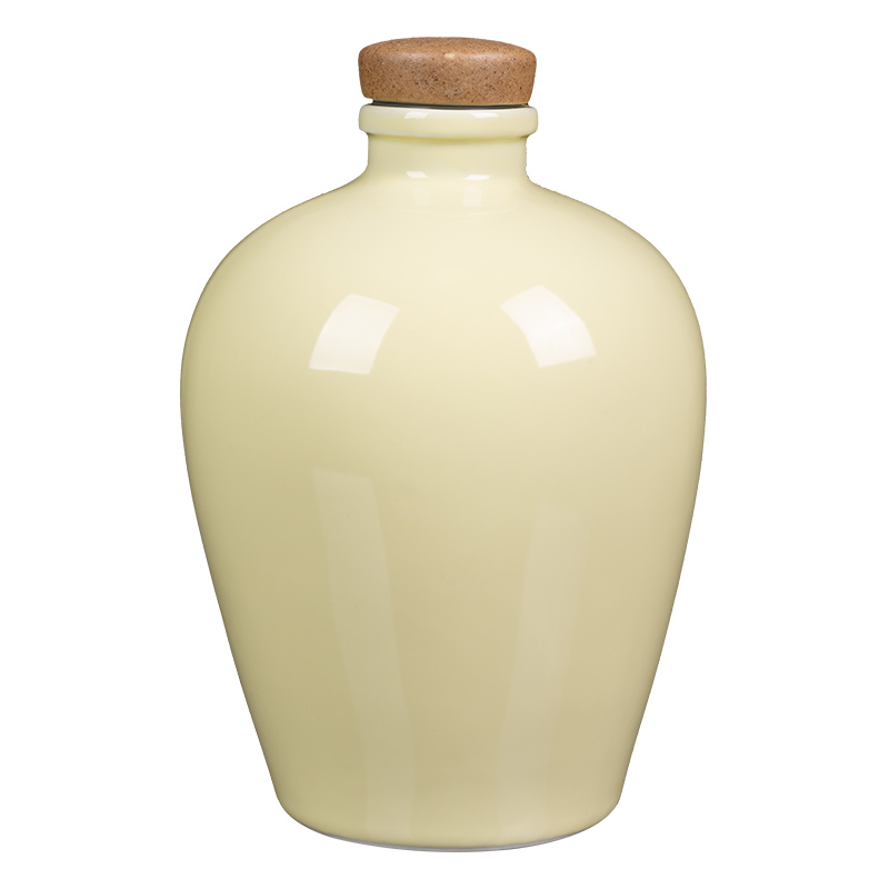 Jingdezhen creative an empty bottle bottles home antique white wine wine bottle sealed ceramic jars mailed to pack a kilo