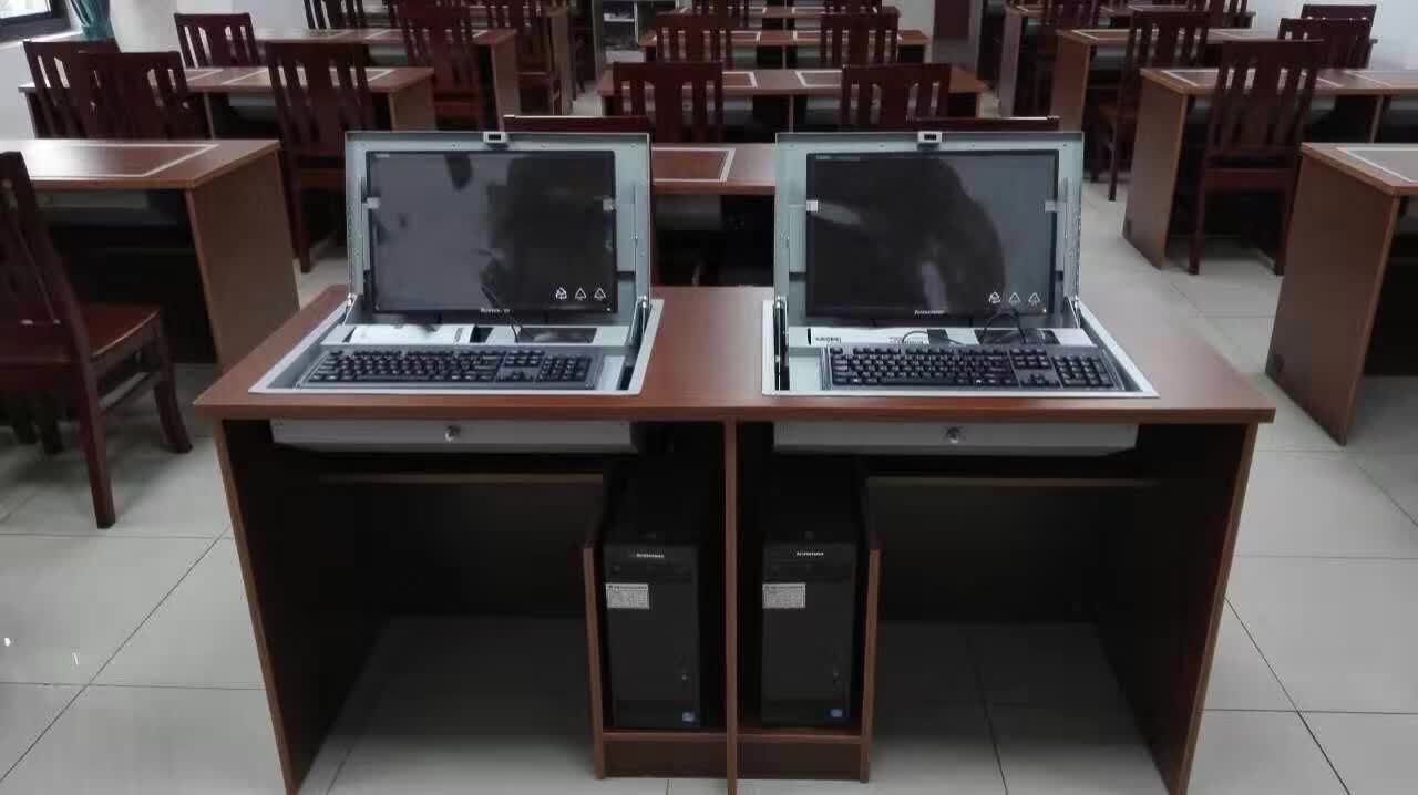 Chuyên nghiệp nội thất trường học bảng lật hướng dẫn nâng máy tính bàn đào tạo hiển thị bảng máy tính lật - Nội thất giảng dạy tại trường