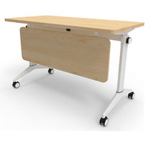 Bar training table painted hardware steel frame hotel conference training table stainless steel spray aluminum alloy table legs