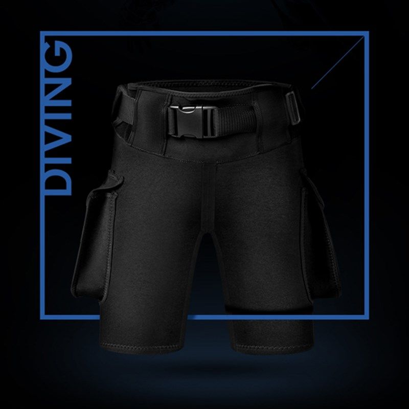 AKUANA Diving Shorts Solo Short Pocket Shorts Scuba Diving Shorts
