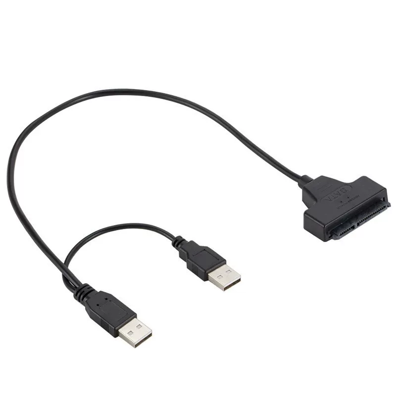 Прямые продажи с завода двойной USB2.0 к SATA Easy Drive/USB 2.0 к SATA Easy Drives/Вращение проводки