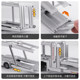 Simulation alloy double-decker car transporter model vehicle heavy-duty big truck car toy car semi-trailer boy