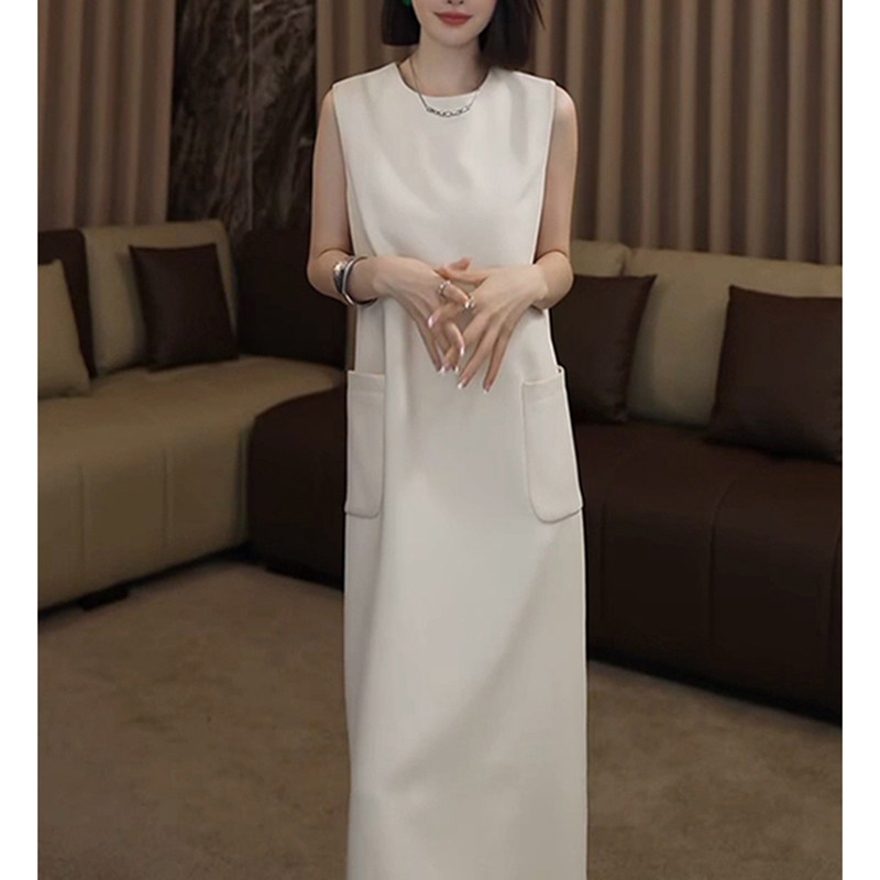 Summer's new french-style, flowy straight-cut dress: your secret weapon for  an elegant and slimming
