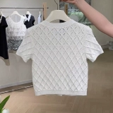 Летний трикотажный свитер для отдыха, по фигуре, оверсайз