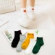 Vớ nữ phiên bản Hàn Quốc của vớ ống sọc đại học thể thao vớ cotton nguyên chất Nhật Bản hai thanh mùa thu và mùa đông của tất nữ
