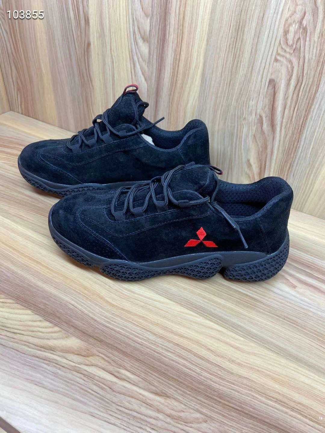 Labor Shoes Mitsubishi Sports Money Working Shoes Protective Shoes Leather Face Outdoor Laubo Sport Section Head Covered Steel Shoes