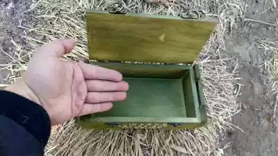Military fans ornaments theme decoration 77-1 wooden box pocket grocery box tissue box storage box wooden collection box