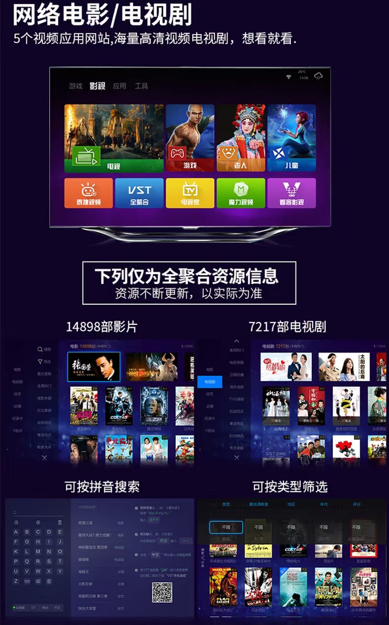 Bảng điều khiển trò chơi somatosensory Cassidy G60 Android nhà chơi thông minh 4K HD trò chơi hoài cổ FC máy màu đỏ và trắng arcade GBA MD hộp đôi tương tác set-top - Kiểm soát trò chơi tay chơi game