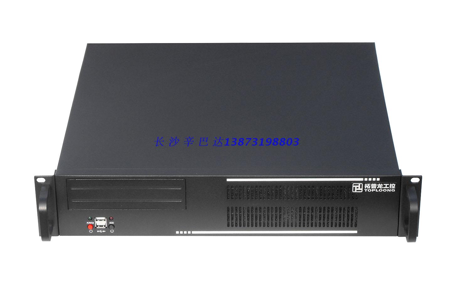 2UATX Main board 400 industrial control server cloud storage firewall security monitoring big data 7 groove upper frame host shell