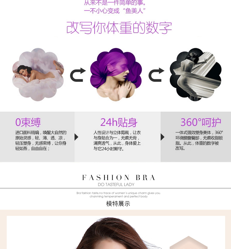 Sous-vêtement minceur sexy en coton - Ref 686172 Image 20