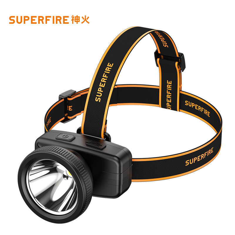 GX55 headlights with super bright outdoor remote - radiant chargeable head - mounted lithium battery night fishing long life