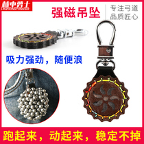 Slingshot strong magnetic pendant strong magnetic pendant adsorption steel ball marbles steel ball Super magnetic pendant suction Stone