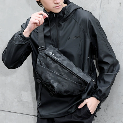 Сумка через плечо, вместительная и большая сумка на одно плечо, спортивная нагрудная сумка