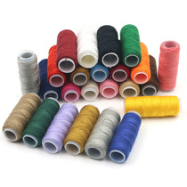 Black sewing thread household color sewing thread thick thread black thread polyester denim thread handmade clothes needle thread small roll thread