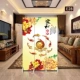 Trung Quốc phong cách màn hình phân vùng thời trang phòng khách hiện đại di động đơn giản gấp phòng ngủ phòng khách sạn gỗ rắn vải đơn giản - Màn hình / Cửa sổ