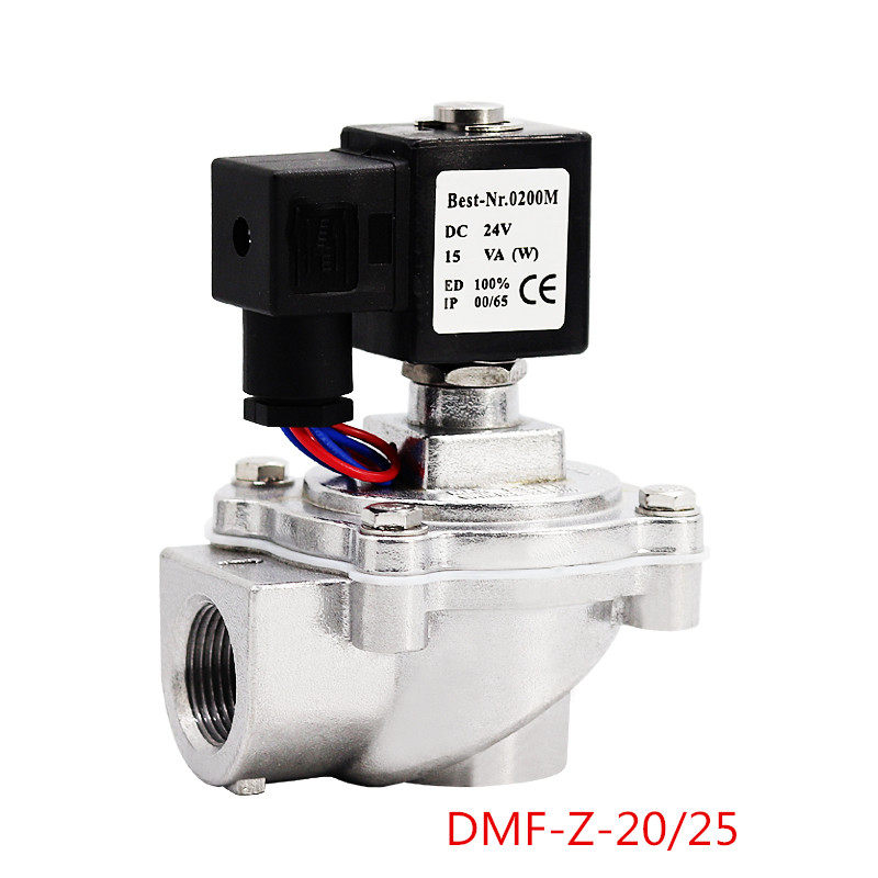 Shanghai bag-type right angle electromagnetic pulse valve DMF-Z-20A 25 40 45DD Pneumatic dust blower 1 inch DN
