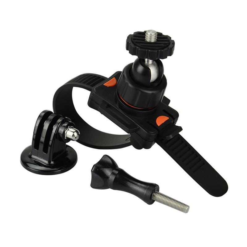 Suitable for gopro mountain dog ant DJI action camera belt type vigorously clip fixing bracket large diameter base