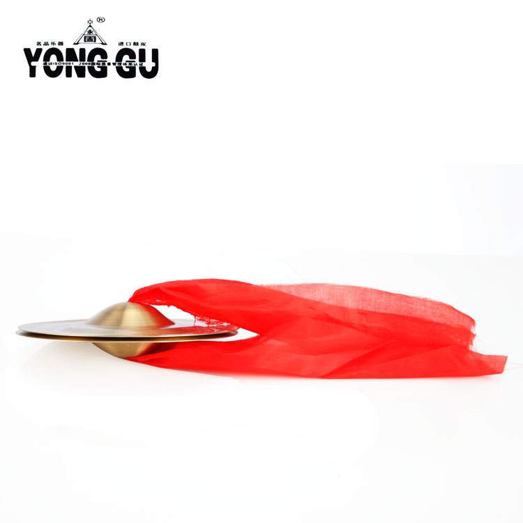 YG percussion pure copper brass hi-hat 15 19 25 cm small hi-hat Beijing Hi-hat Beijing cymbal three and a half gongs and drums props