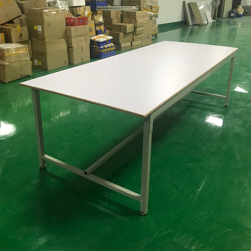 Workshop Bench Operating Table Whiteboard White Face Table Factory Packing Table Flat Table Tailoring Table Tailoring Table