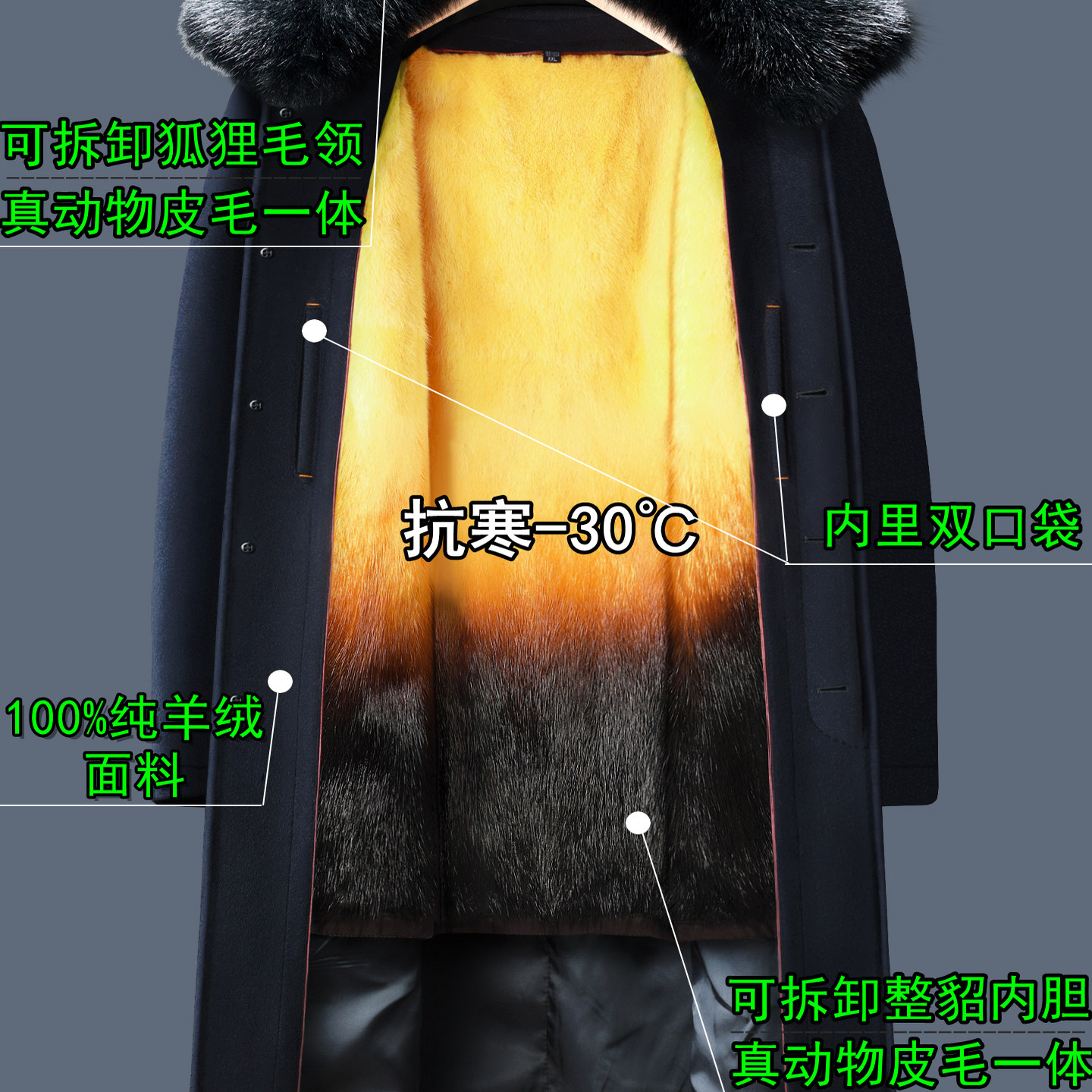 啄木鸟中老年羊绒大衣保暖性能怎么样？2026选购全知道