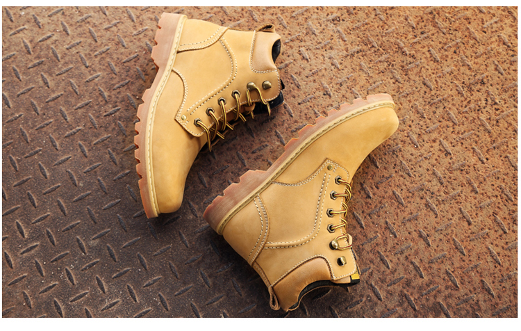 Giày cao gót cỡ lớn 45 dụng cụ đại hoàng nam 46 da cộng với size 47 Martin ủng nam cao để giúp 48 giày bông Anh giầy cao cổ nam