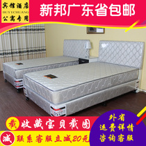 Hotel bed customization Hotel furniture Hotel bed standard room full set of hotel special bed frame Apartment furniture room bed