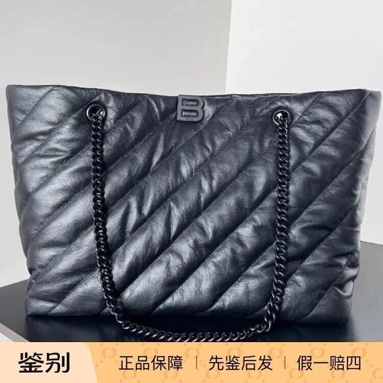【Kkkk】Balenciaga Crush Tote Bag Shopping Bag Shoulder Handbag