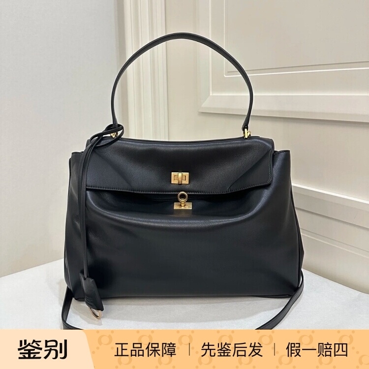 【Kkkk】Balenciaga Rodeo Small Size, Twist Lock Closure, Shoulder Crossbody Handbag