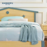 Кроватка для мальчиков из натурального дерева, детская мебель, 1.2м, 1м