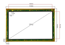 19寸21 5寸22寸点歌机显示器红外触屏ktv雷石音王点歌配件红外屏