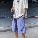 Летние брендовые шорты для школьников, штаны, большой размер