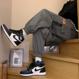 Дизайнерские штаны, брендовые летние повседневные брюки с молнией, тренд сезона