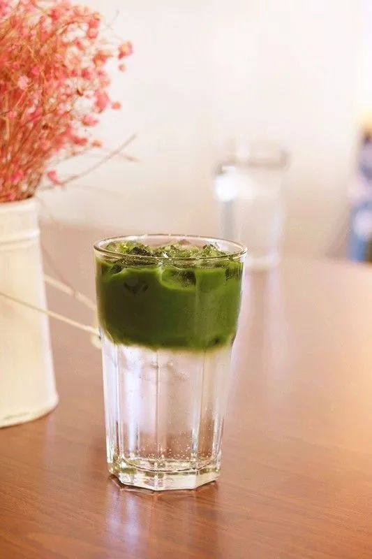 长春这家抹茶店的冰淇淋颜值高到