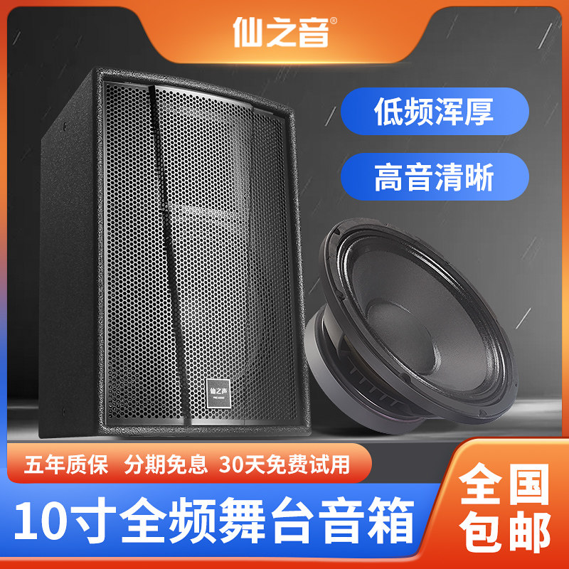 Immortal sound F10 professional 10-inch speaker set performance conference gym training family KTV private room audio