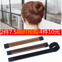 Korean version of fluffy meatball head curler artifact lazy hair rope variety styling tool flower bud wig accessories