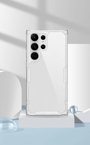Nillkin Nature Airbag Corner Protection Transparent Clear Silicone TPU S23, S23 Plus, S23 Ultra Samsung Phone Case