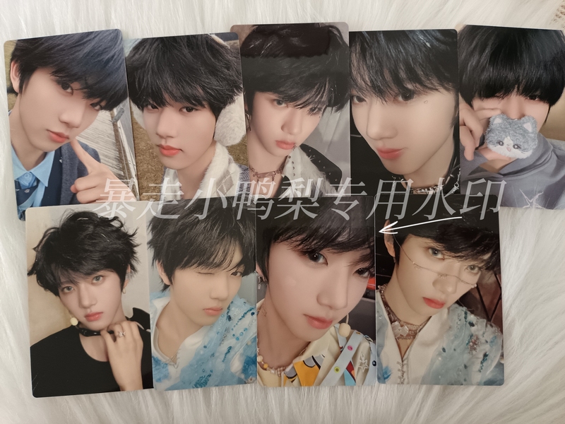 [Zhang Hanrui] Tf Family 4Th Generation New Year Concert "Glory" Official Authentic Polaroid Photo Card Unbound